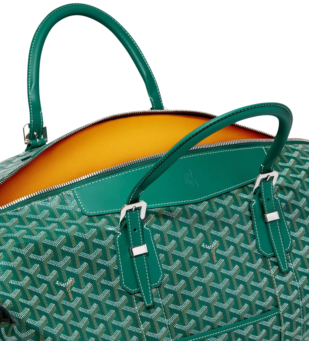 GOYARD GREEN 'BOEING 55' DUFFLE BAG