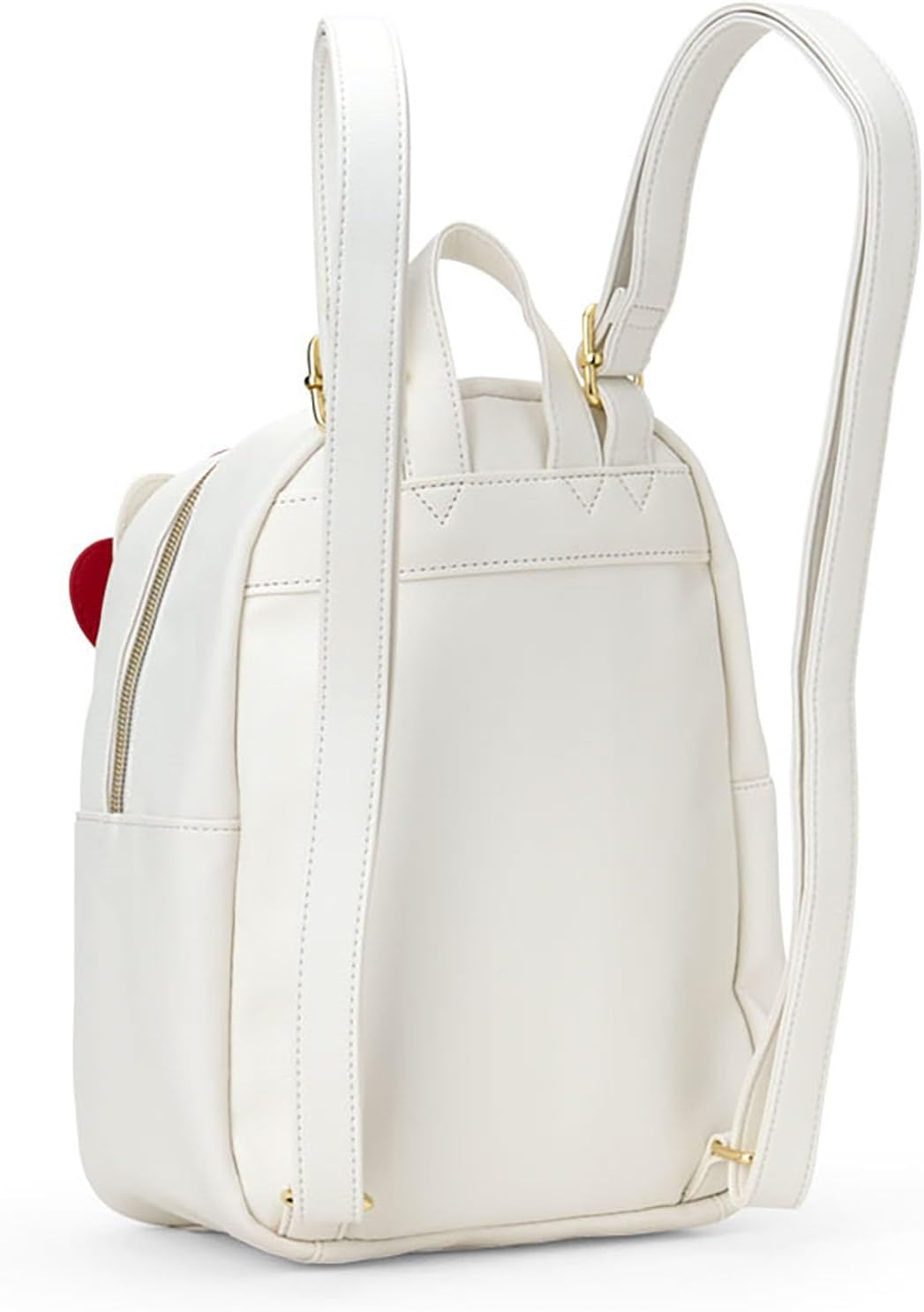 Sanrio 155322 Hello Kitty Face Backpack, PU Leather, For Ages 3 and Up