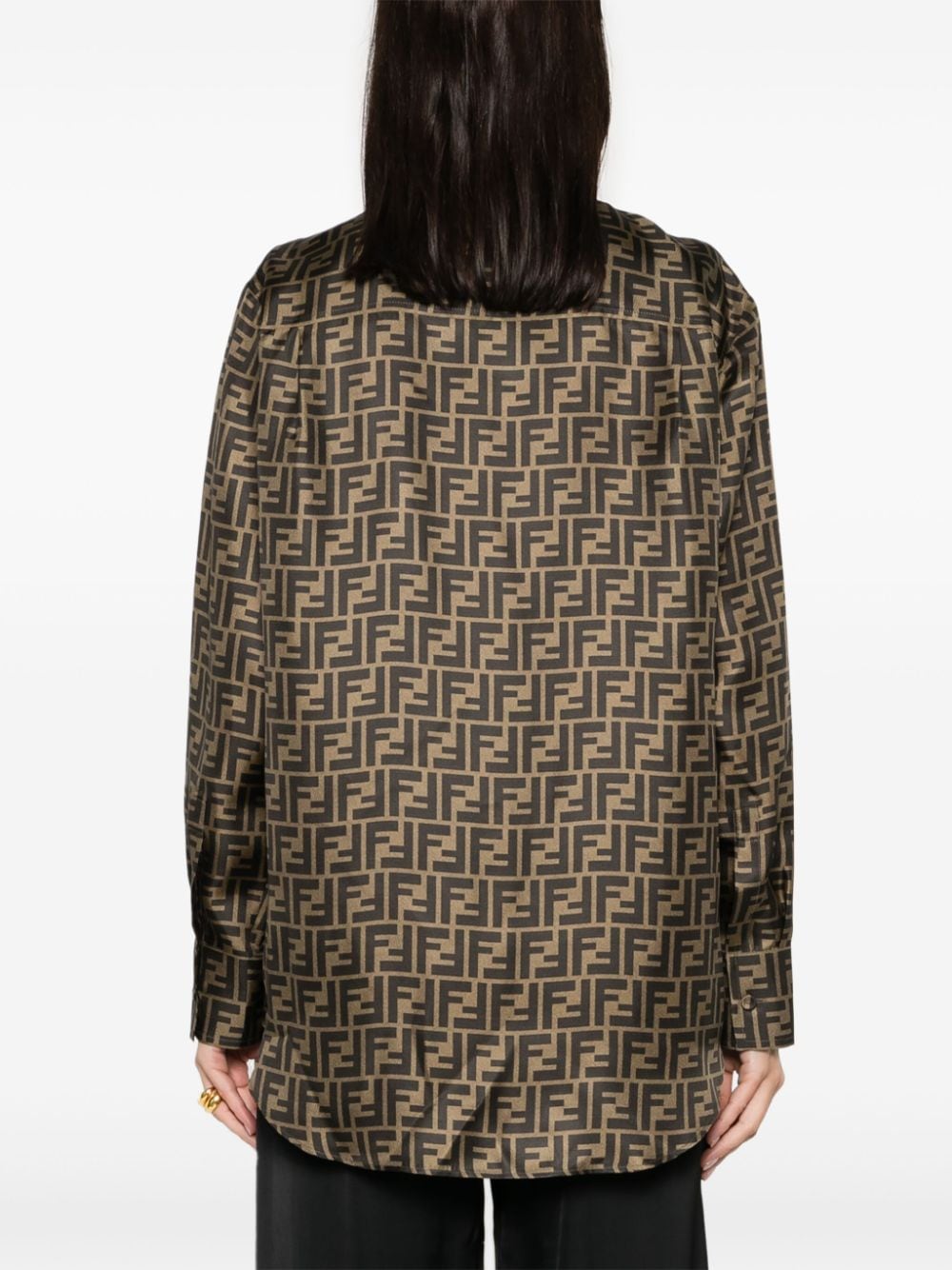 Fendi フェンディFFシルクシャツ - Image 2
