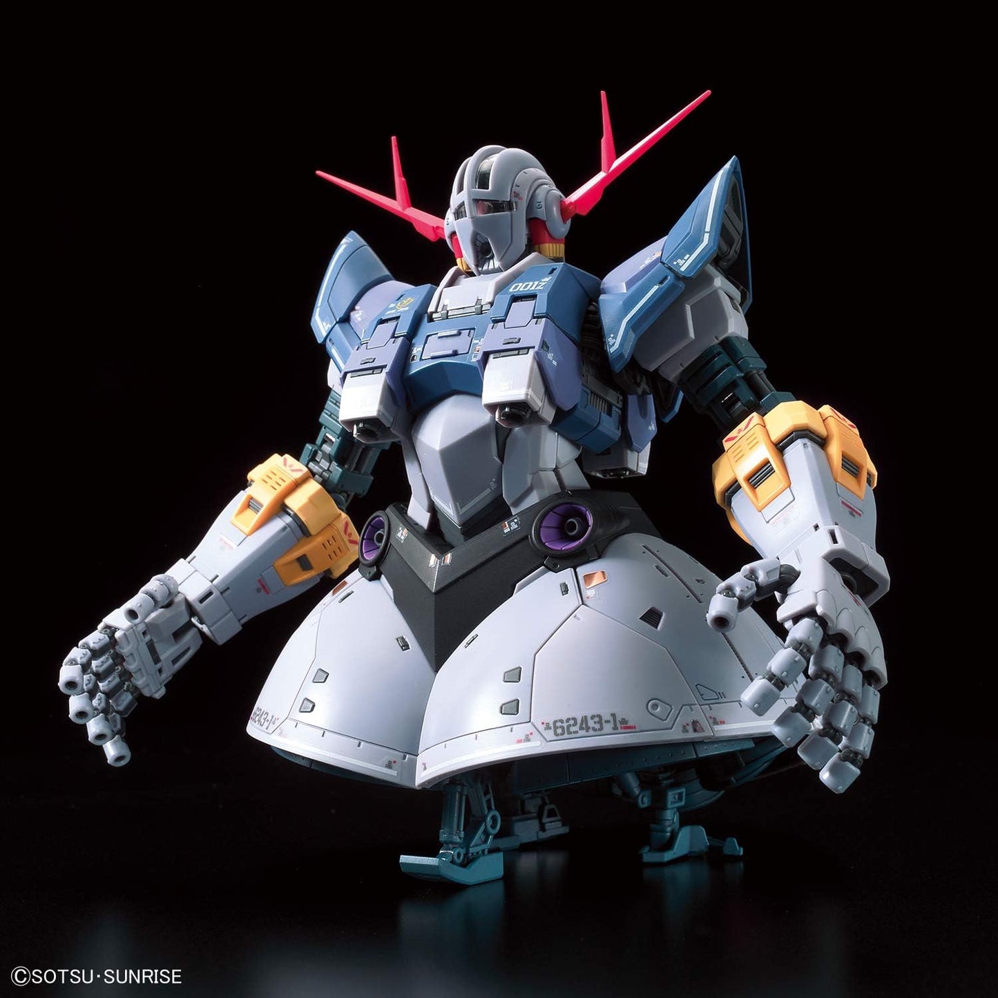 Bandai Spirits RG Mobile Suit Gundam Zeong 1/144 Scale Color-Coded Plastic Model Kit
