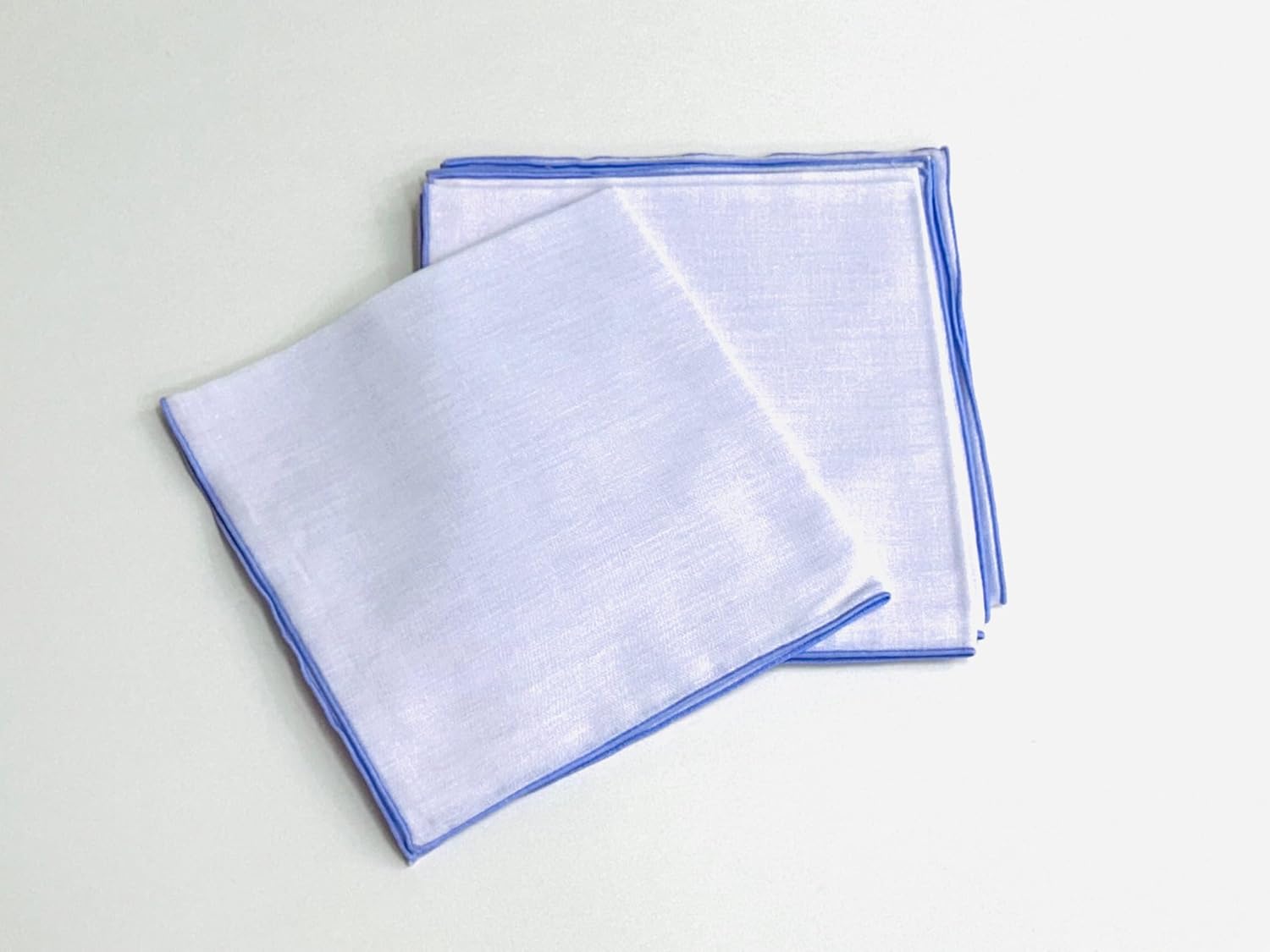 Gauze Handkerchief, Set of 5, Made in Japan, Color Gauze Approx. 13.8 x 13.8 inches (35 x 35 cm), 100% Cotton (Purple)