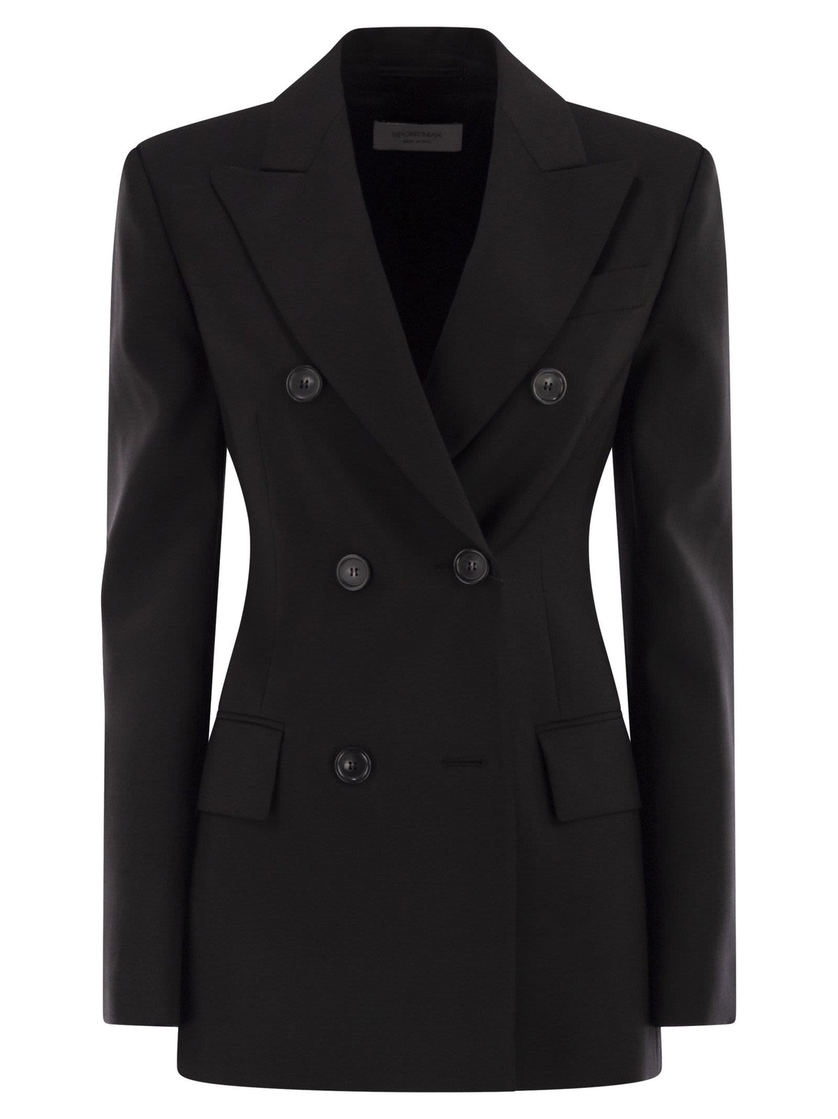 Sportmax Pure Natural StretchウールのSportMax Adamo Blazer - Image 2