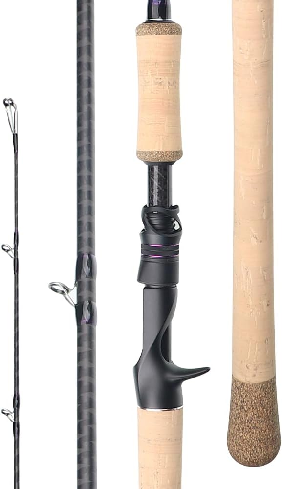 Raidoro H XH XXH Carbide Lure Rod, Carbon Fiber Fishing Rod, Casting Bait, 2-Strand, 6.5 ft (2.19 m), 6.9 ft (2.28 m), Black/Bass, Octopus, Ragyo, Catfish