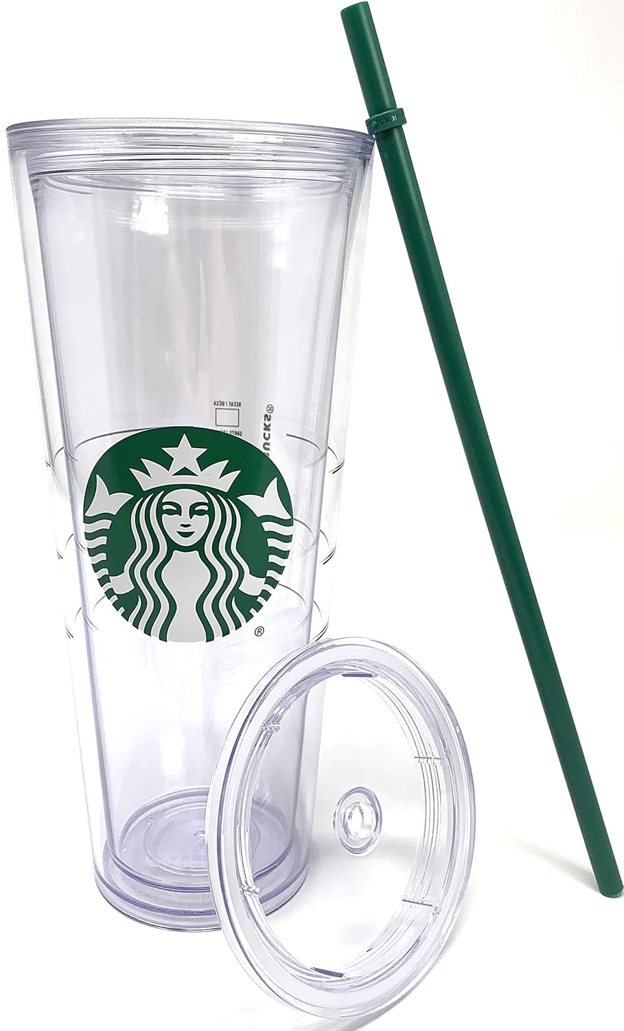 Starbucks Vaso de plástico para bebidas frías (24 onzas líquidas)