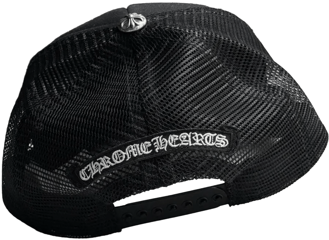 CHROME HEARTS 'CAMO PATCH' CEMETERY TRUCKER HAT