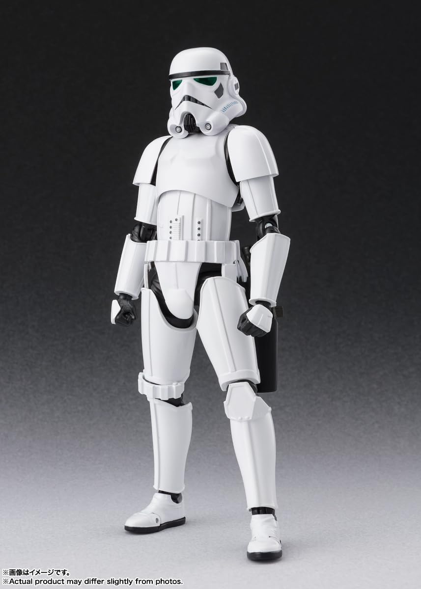 BANDAI SPIRITS S.H. Figuarts Star Wars Stormtrooper Classic Ver., Approx. 5.9 inches (150 mm), ABS & PVC Pre-painted Action Figure