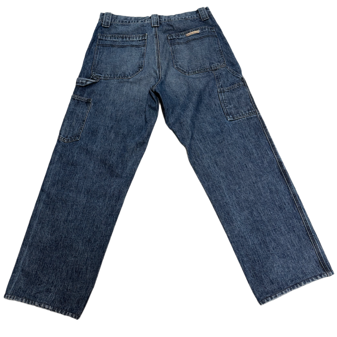 CHROME HEARTS TURBO DIESEL 'BAGGY BLUE CARPENTERS' JEANS