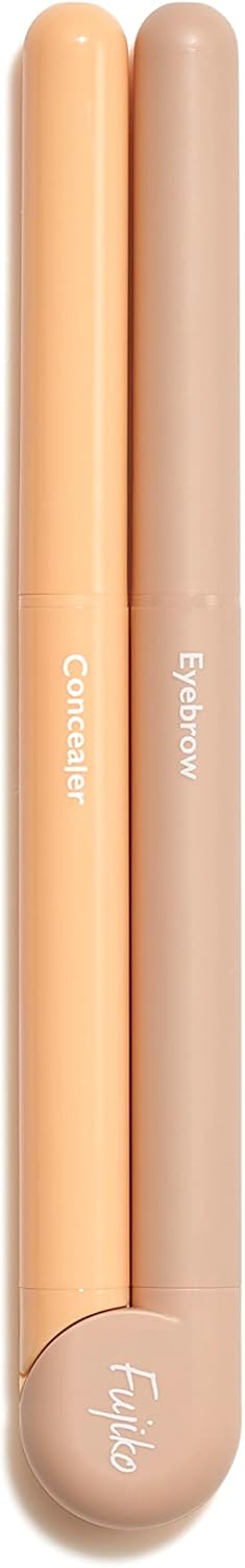 Fujiko Beautiful Eyebrow Arranger 02 Dark Brown Eyebrow (0.04 g) Concealer (0.08 g) Eyebrow Concealer Brown Natural Beige Beauty Eyebrow 1.0 Pieces