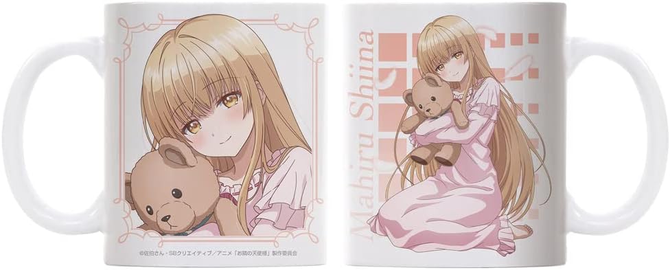COSPA 2D COSPA TV Anime, The Neighbor Angel Who Was Unfortunately Made A Bad Human, Illustrated By Shiina Noon Full Color Mug