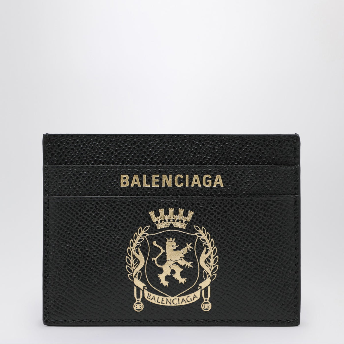 Balenciaga バレンシアガブラックレザーパスポートホルダー - Image 2