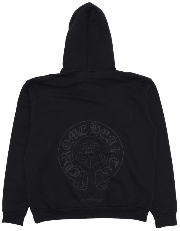 CHROME HEARTS 'CANNES' TONAL HORSESHOE HOODIE