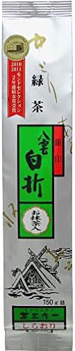 Tea Sandaiichi Yakumo White Fold with Matcha Green Tea, Silver Seal, Gold Stamp, Tenjin, 4.8 oz (135 g) x 3 Bottles Set (For Home Use)