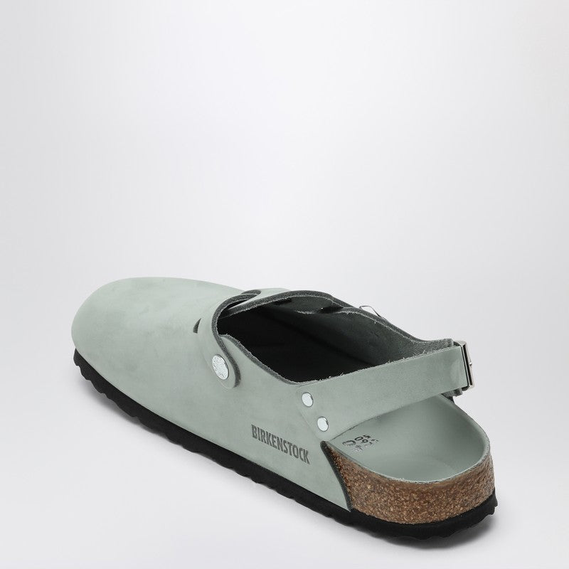 Birkenstock ビルケンシュトックセージ色のスエード東京スリッパ - Image 2
