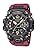 Casio GWG-B1000 MUDMASTER Wristwatch, Equipped with Bluetooth, Radio Solar Biomass Plastic, red, 1 piece