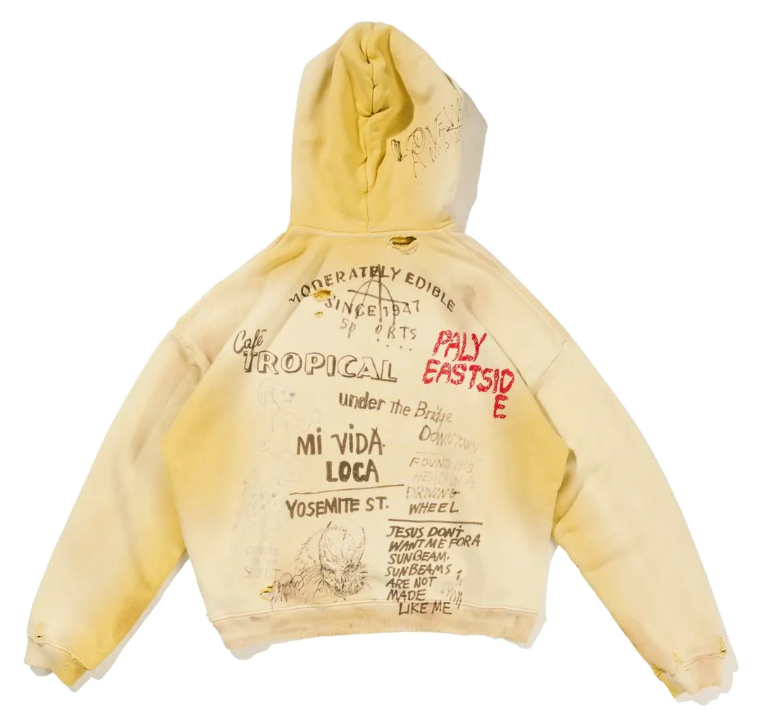 PALY 'EPDS' YELLOW HOODIE