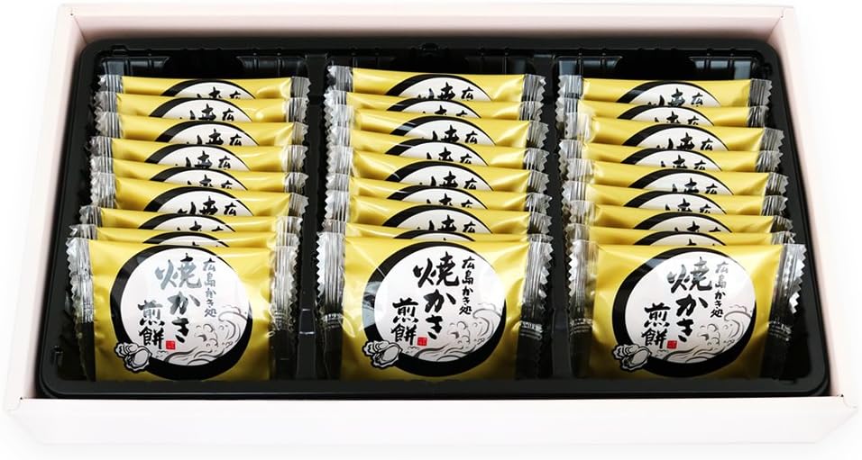 Hiroshima Souvenir Hiroshima Oyster Place Grilled Oyster Rice Crackers 27 pieces