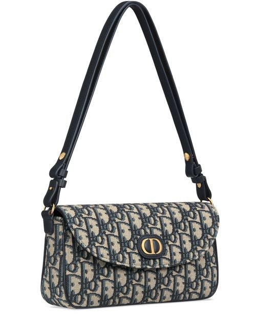DIOR 30 Montaigne D-Vine Pouch with Chain - Image 2