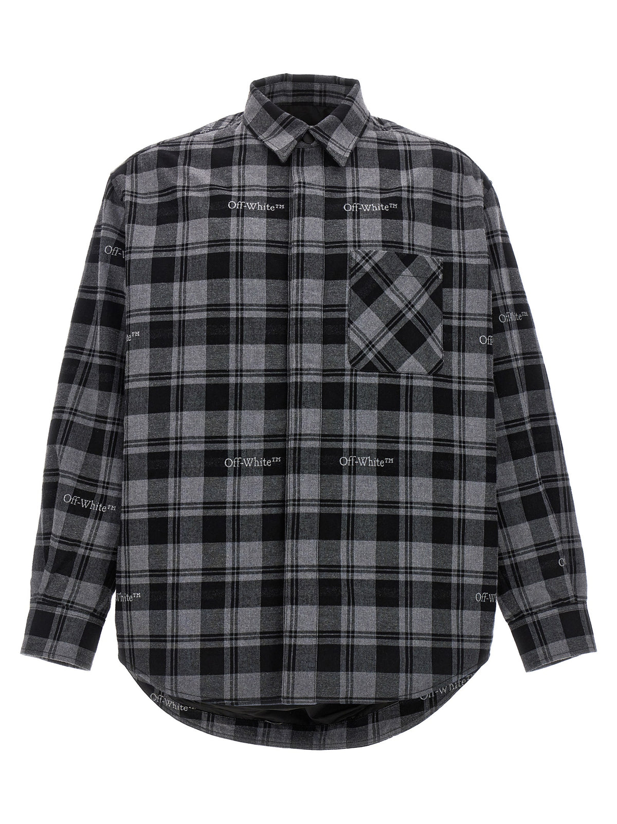 Off Off White 'Check Flannel Padded' Jacket - Image 2