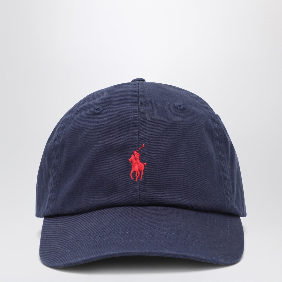 Polo ポロ ラルフローレン ブルー ネイビー ベースボール キャップ ロゴ入り - Image 2