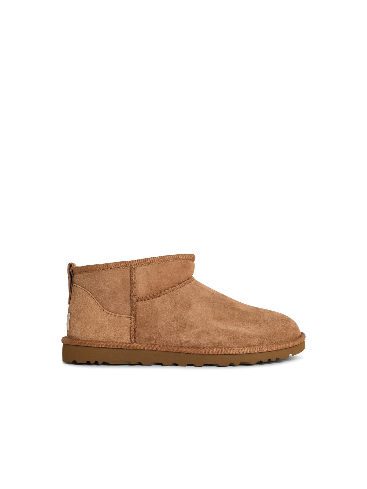 Ugg Ugg 'Classic Ultra Mini' Chestnut Suede Boots - Image 2