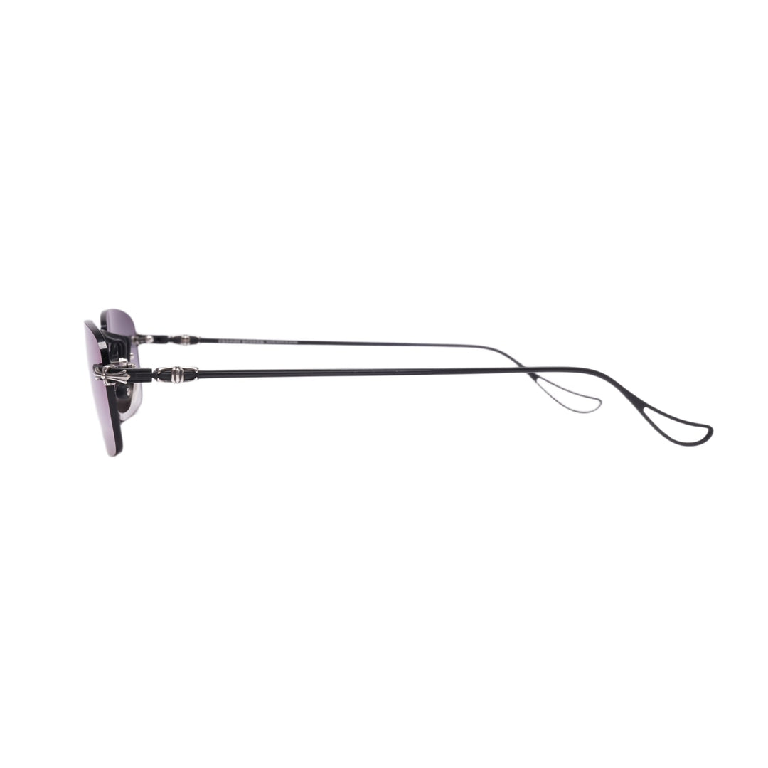 CHROME HEARTS 'SINNERGASM II' BLACK/SILVER SUNGLASSES