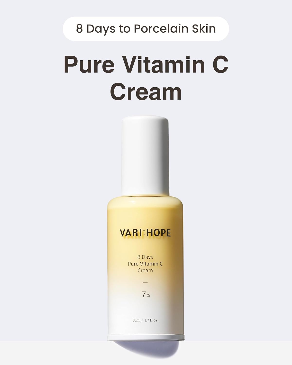 VARIHOPE 8 Days Pure Vitamin C Cream 1.7 fl oz (50 ml) / 8 Days Pure Vitamin C Cream 1.7 fl oz (50 ml)