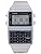 CASIO カシオ DATA BANK データバンク ユニセックス 腕時計 DBC-611-1DF シルバー 海外モデル [時計] 逆輸入品