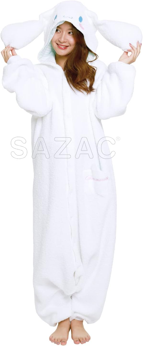 SAZAC Character Fleece Kigurumi Sanrio Cinnamoroll