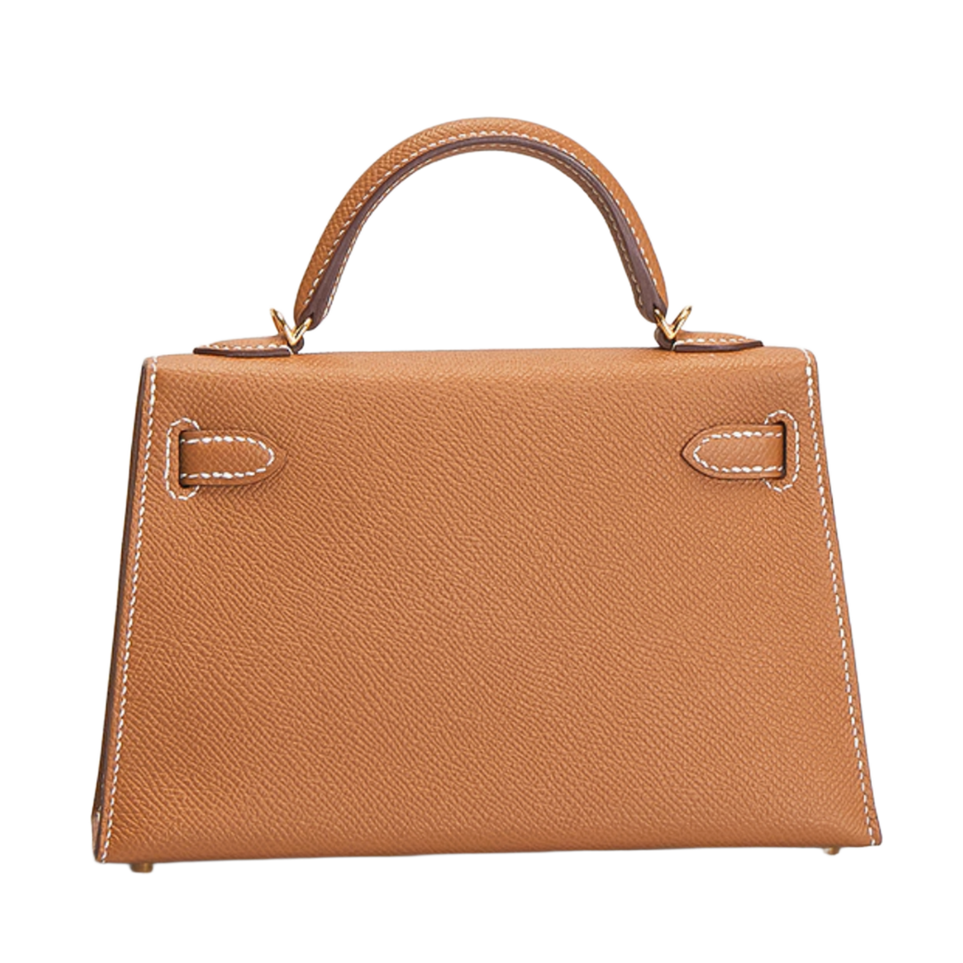 HERMÈS 'GOLD' GOLD HARDWARE MINI KELLY 20