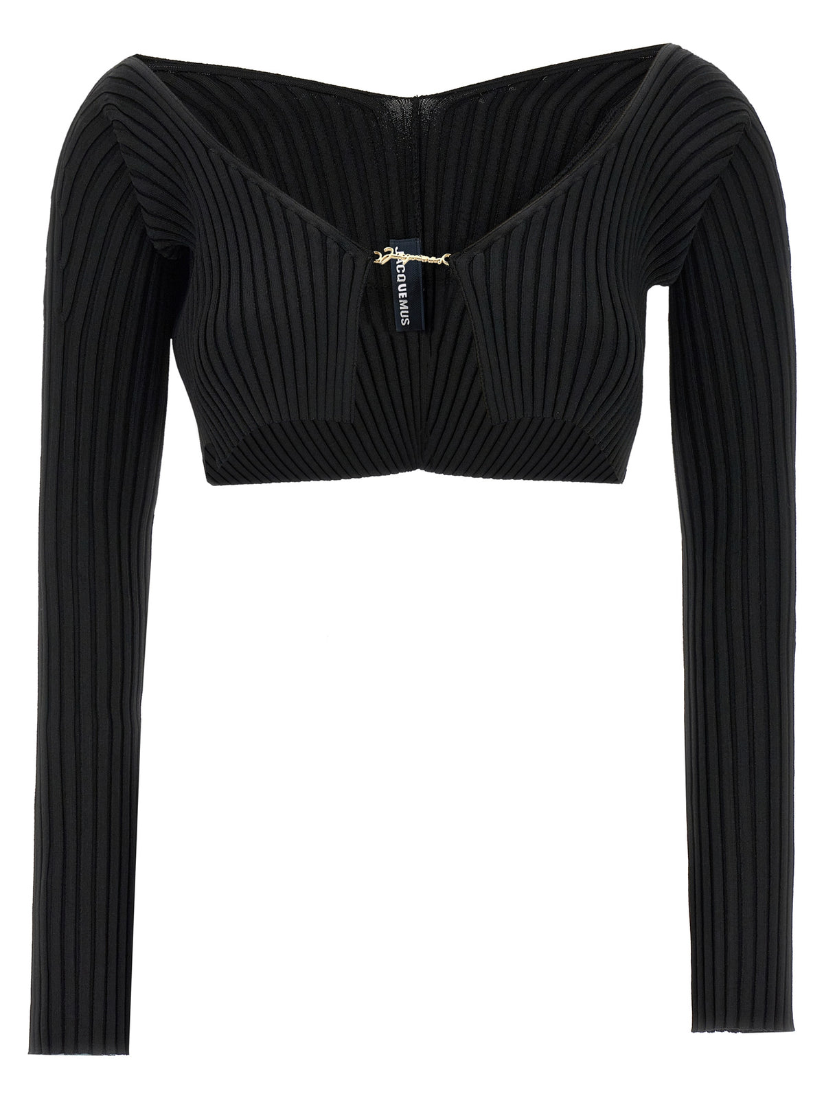 Jacquemus Jacquemus 'Le Maille Pralu' Cropped Cardigan - Image 2