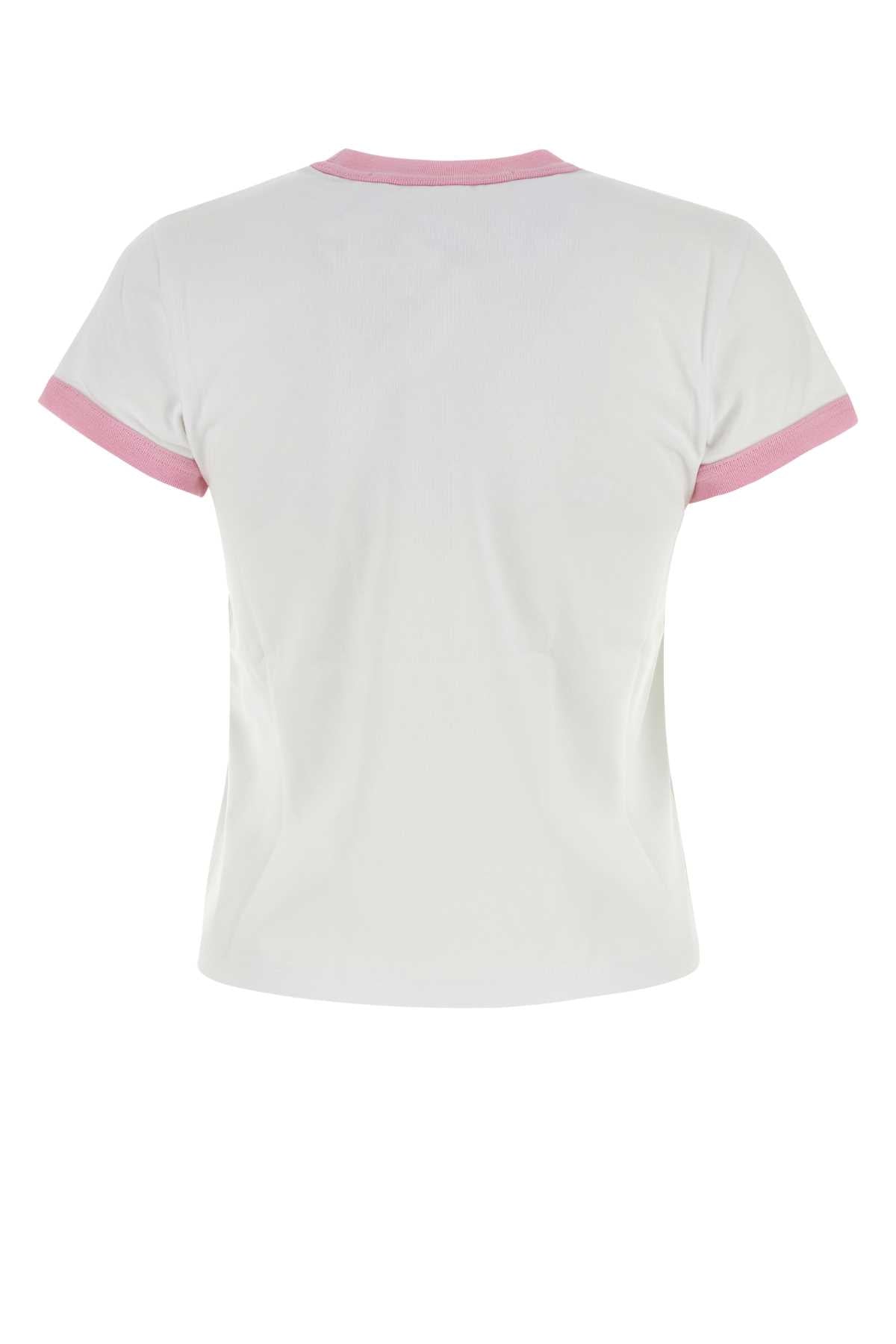 Alexander Wang アレクサンダーワンホワイトコットンTシャツ - Image 2