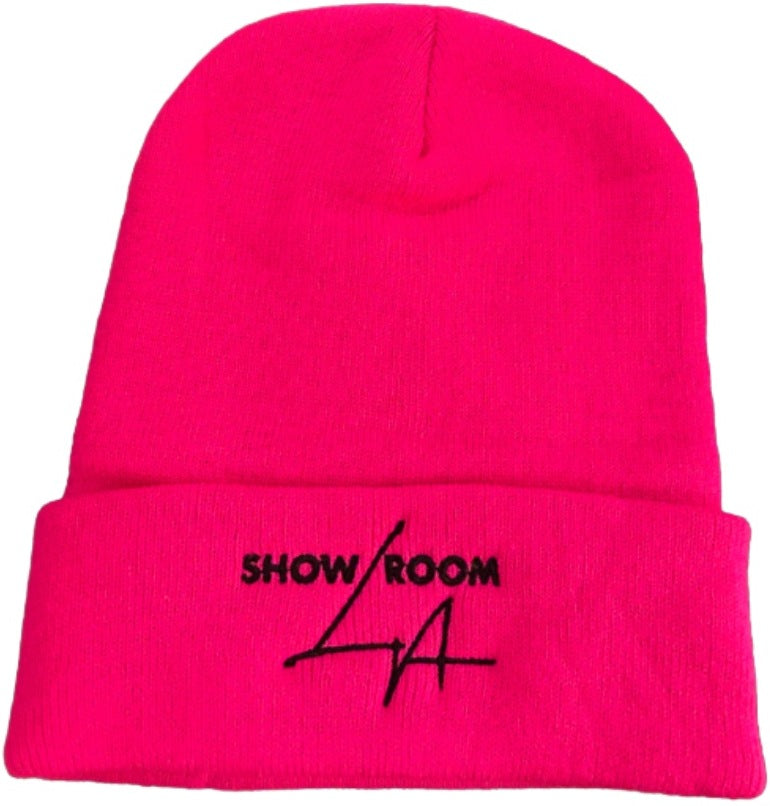 BOSSI X SRLA 'PINK/WHITE/BLACK' BEANIE
