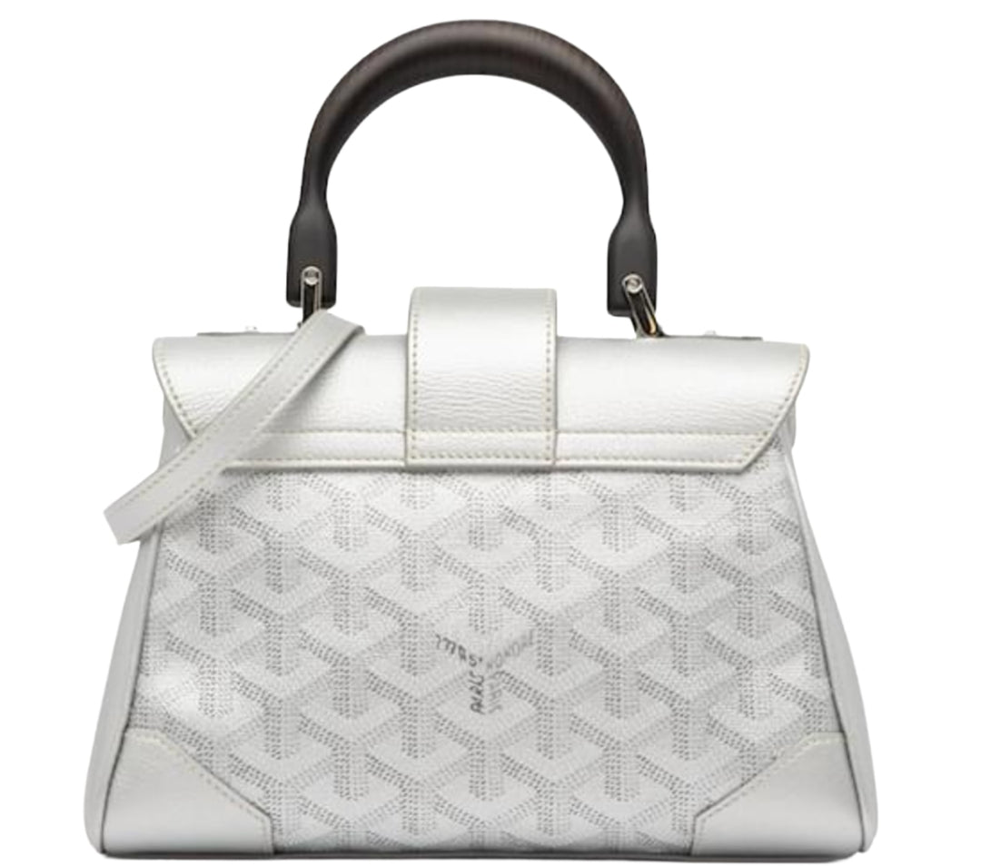 GOYARD 'SILVER' PRECIOUS METALS SAIGON MINI