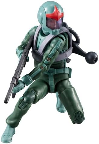 MegaHouse G.M.G. Collection 06 Mobile Suit Gundam Principality of Zeon Normal Suit Soldiers, Approx. 3.9 inches (100 mm), PVC Pre-painted Action Figure