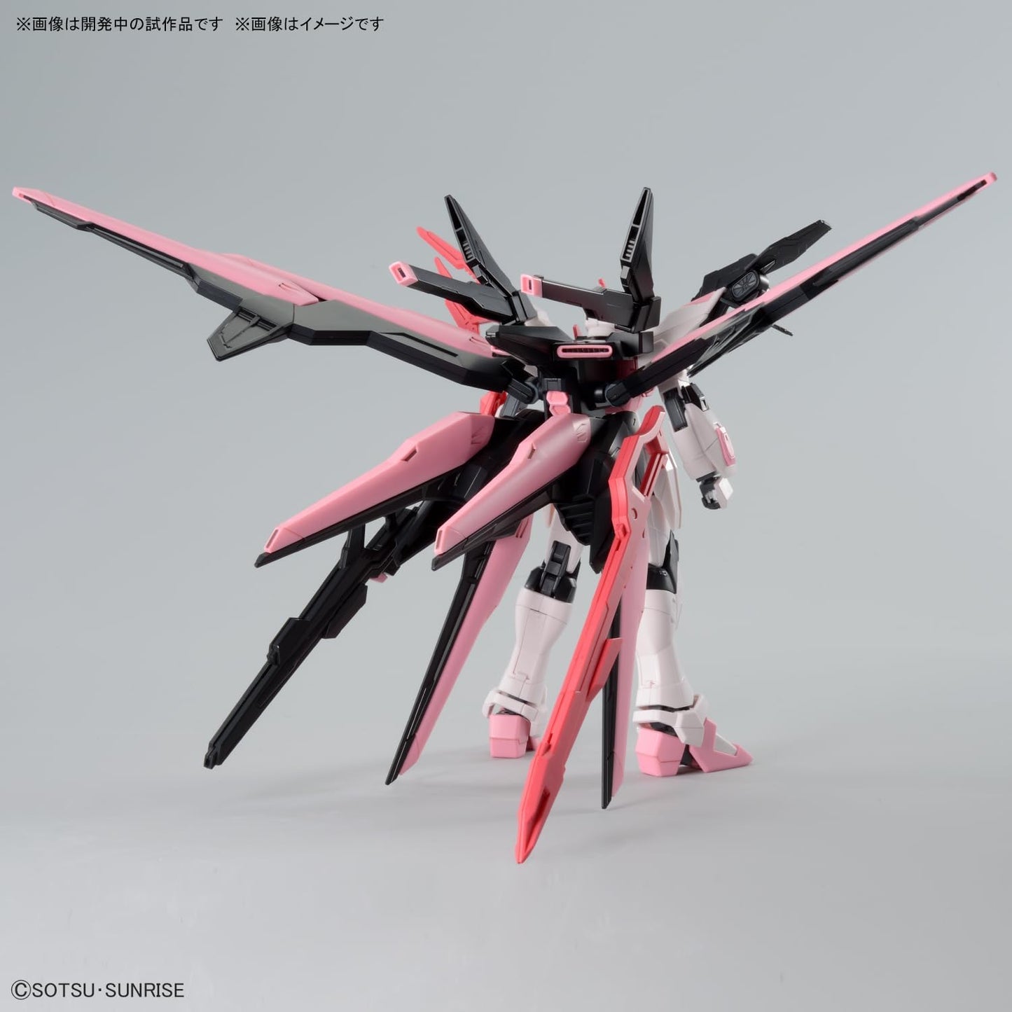 HG Gundam Build Metaverse Gundam Perfect Strike Freedom Rouge 1/144 Scale, Color-Coded Plastic Model