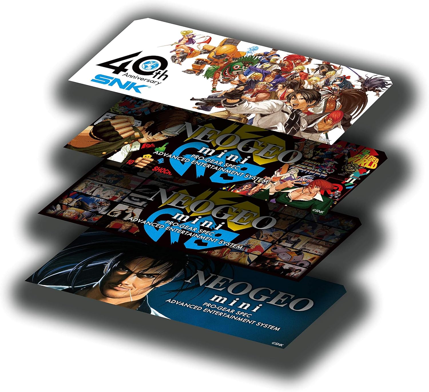 NEOGEO mini キャラクターステッカー (4枚入り)
