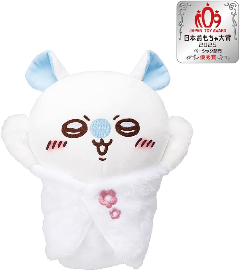 [BANDAI] I'm going to act super cute! Talking Momonga [Japan Toy Award 2025 Basic Division Excellence Award] Chiikawa Something small and cute Ages 6 and up