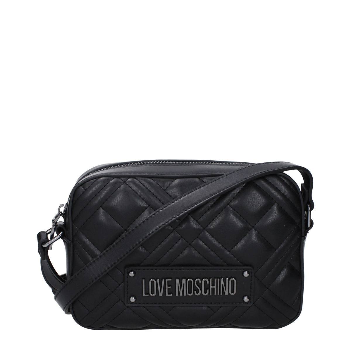 Moschino モスキーノのショルダーバッグが大好きな女性ポリウレタンブラック/ブラック - Image 2