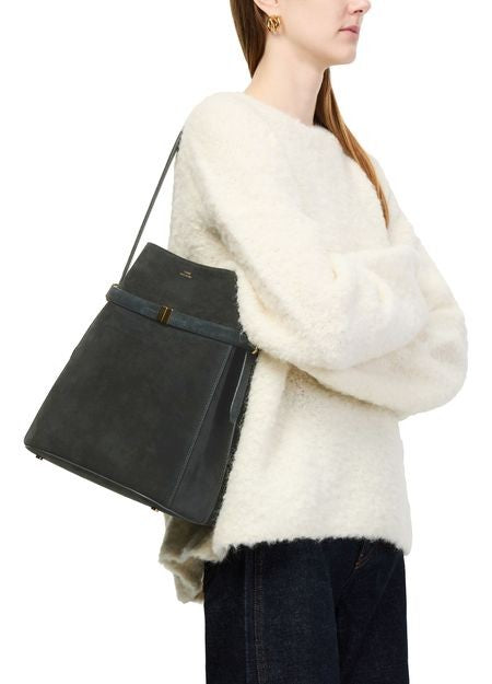 TOTEME Belted suede bucket bag - Image 2