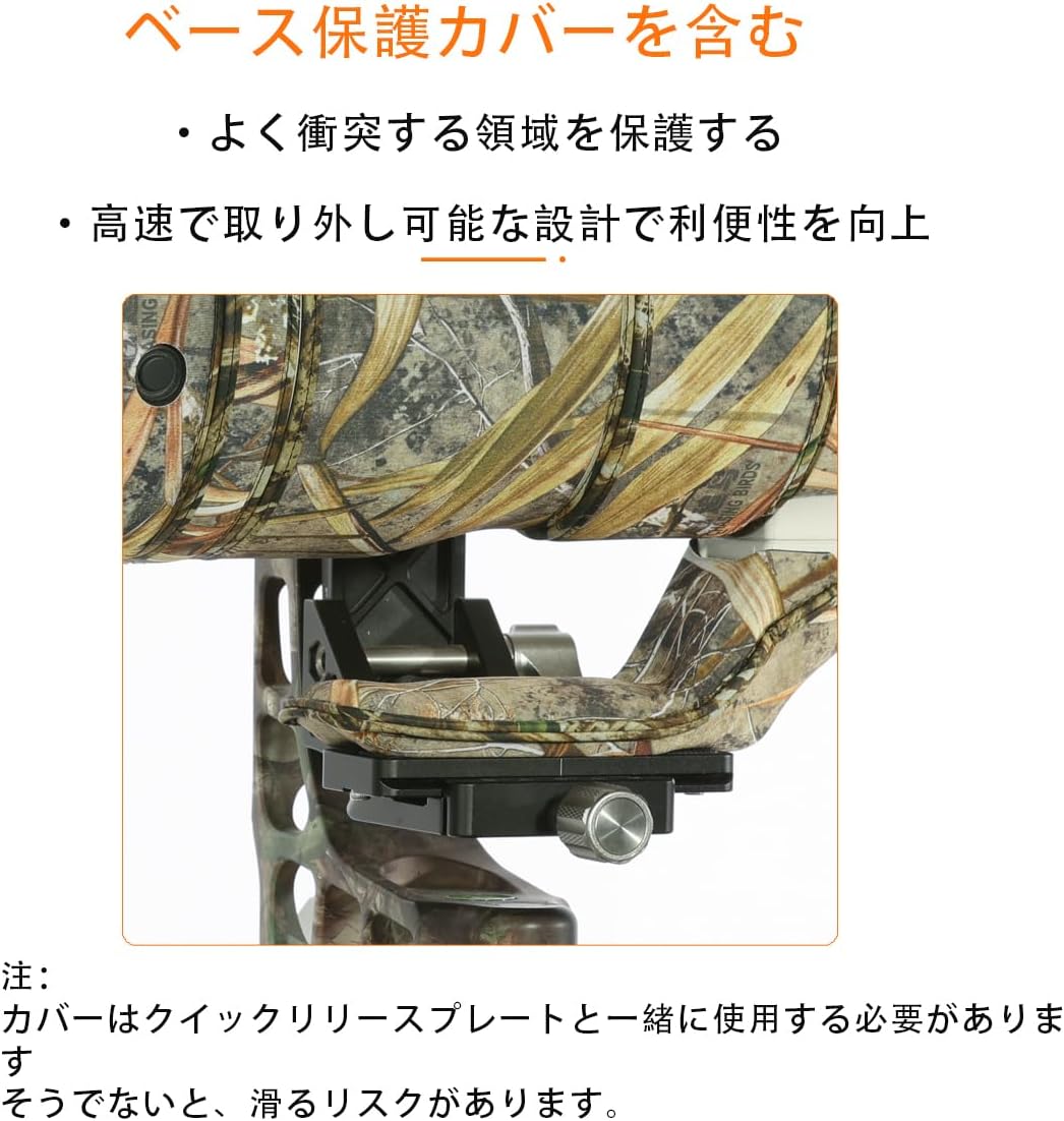 CHASING BIRDS Camouflage Waterproof Lens Coat for CANON RF 600mm F4 L IS USM Rainproof Lens Protective Cover (Including Dark, 1.4X Teleconverter)