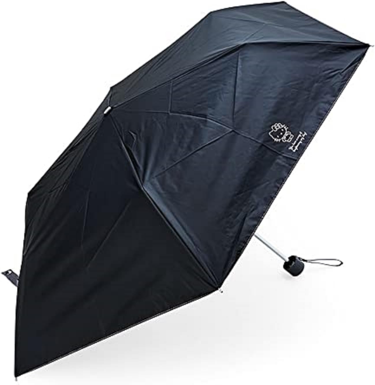 Sanrio 833746 Hello Kitty Folding Umbrella for Rain or Sun