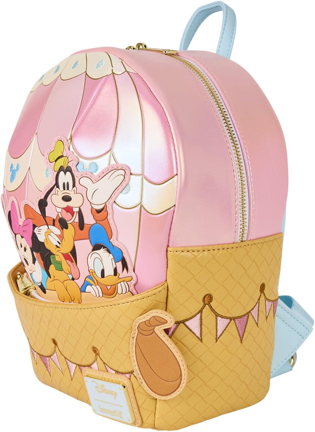 Loungefly Disney Mickey & Friends Mini mochila figural de globo aerostático