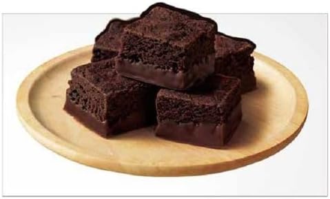 Bourbon Mini Rich Chocolate Brownie 24 Bag Set, Present, Gift, Large Capacity, Commercial, Brownie, Share Pack, Party Pack, Chocolate Sweets, Wrapping, Individual Packaging, Small Bag, Large Bag