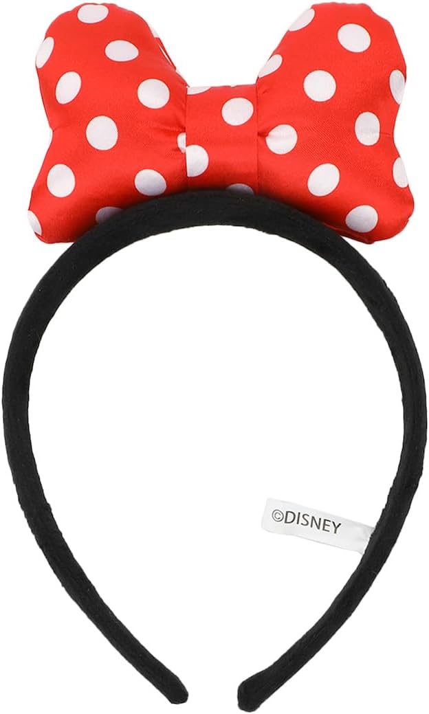 Disney Minnie Mouse 2-Piece Plush Headband and Scrunchie Set, Dsy Minnie Mouse 2-Piece, 1 Count (Pack of 2)