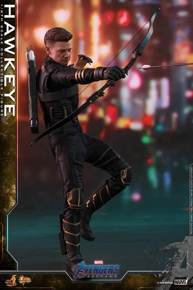 Movie Masterpiece Hawkeye Avengers End Game 1/6 Scale Figure