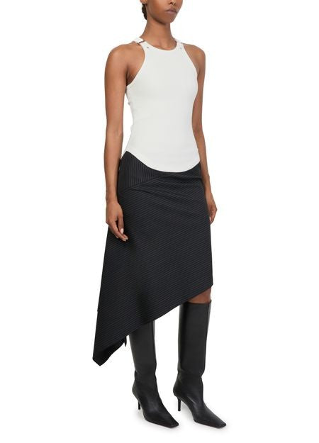 COURREGES Buckle 90'S rib tank top - Image 2
