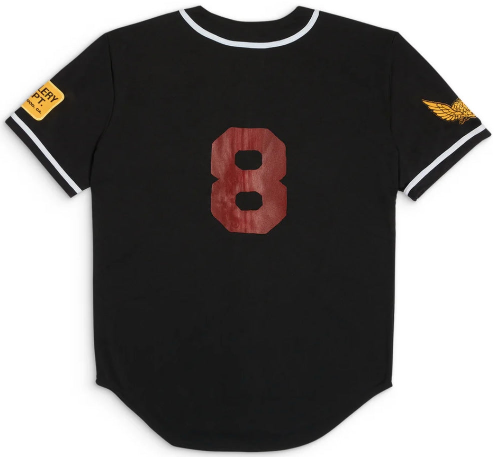 GALLERY DEPT. 'ECHO PARK' BLACK BASEBALL JERSEY