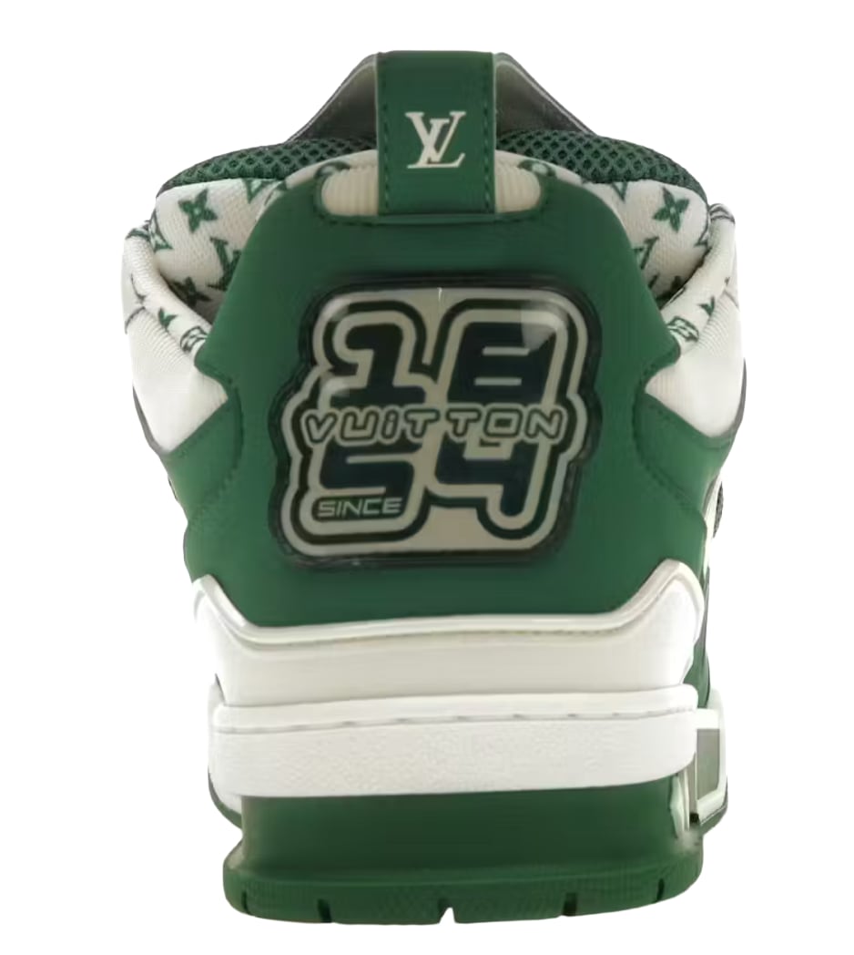 LOUIS VUITTON LV SKATE SNEAKER GREEN WHITE