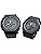 CASIO G-SHOCK G-SHOCK BABY-G Baby G Quartz Pair Watch, Set of 2, Ana-Digi GA-2100-1A1JF GMA-P2100BB-1AJF Watch [Domestic Genuine Product], Black