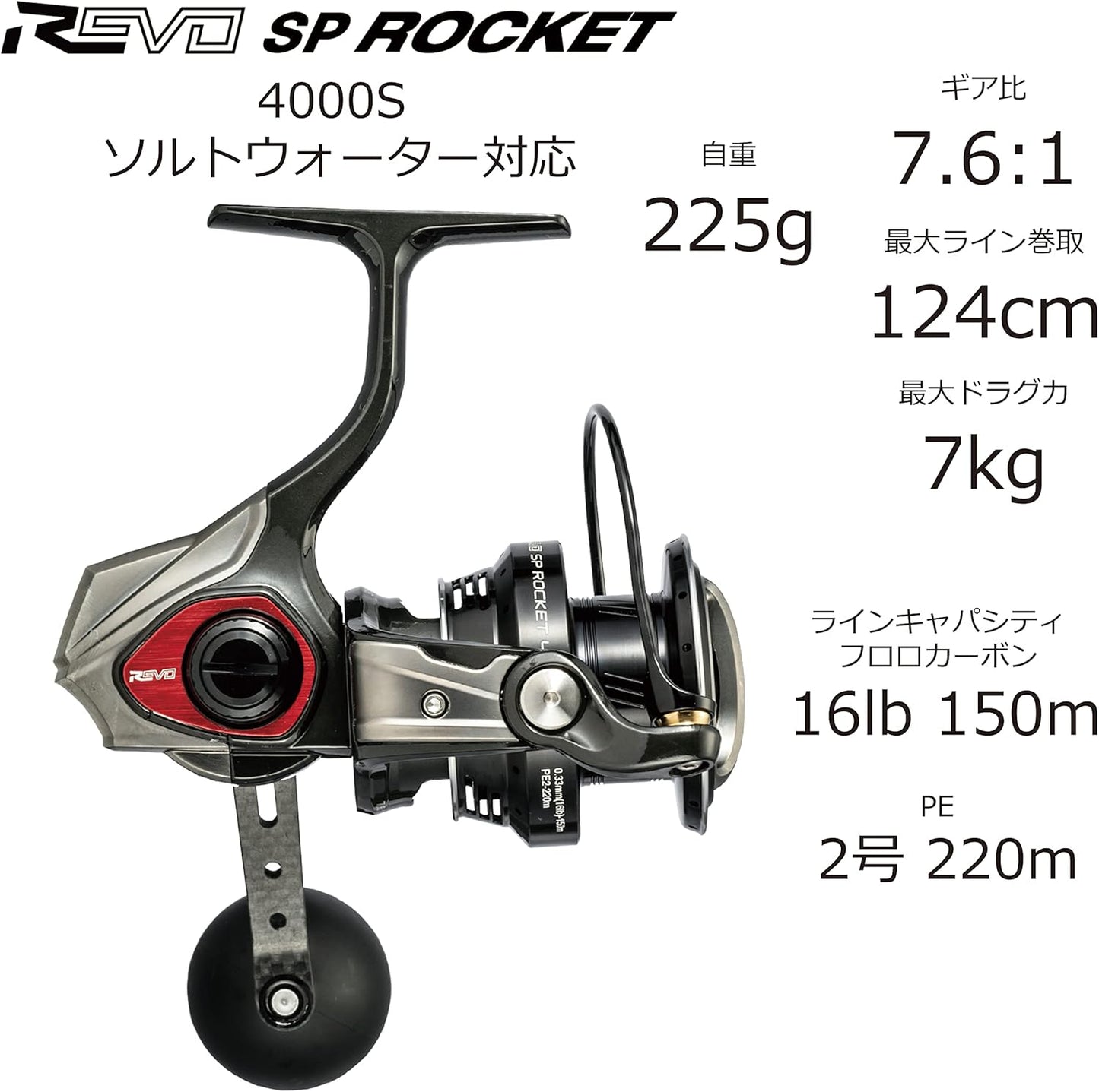 Abu Garcia REVO SP Rocket Spinning Reel Various